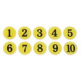 [10단위선택주문]1100 에폭시번호판35mm/접착번호판:노랑(1~100)