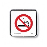 (재고한정)[시스템사인]9511 금연/No Smoking(65*65mm)_1개남음