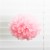 [파티용품]종이꽃볼 - 33005.팜팜모빌(베이비핑크/연분홍)_3개남음