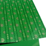 [아트지포장지]전통포장지 - 와당줄무늬(초록)_14장남음