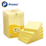 [프린텍] 포스트잇 A5176Y 스티키노트 알뜰팩-노랑 100매 5EA 51x76mm