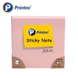 [프린텍] 포스트잇 7676P 파스텔스티키노트-핑크 76x76mm