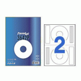 [폼텍] 잉크젯전용 CD/DVD라벨지(100매) IJ-3642P